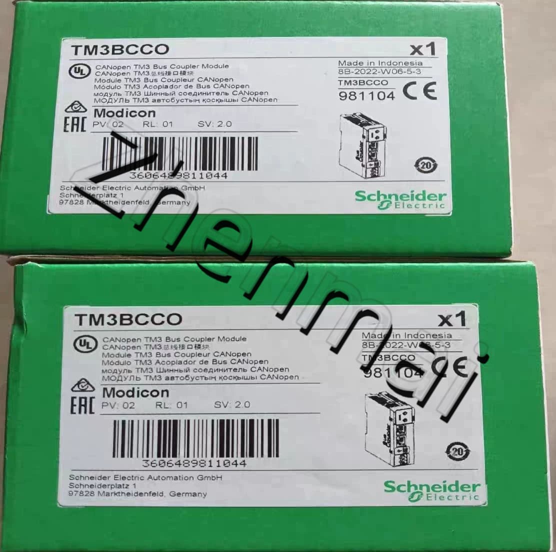 100% zbrusu nový, originální a originální Schneider TM3BCCO Frekvenční měniče, jističe, stykače, ochranná zařízení