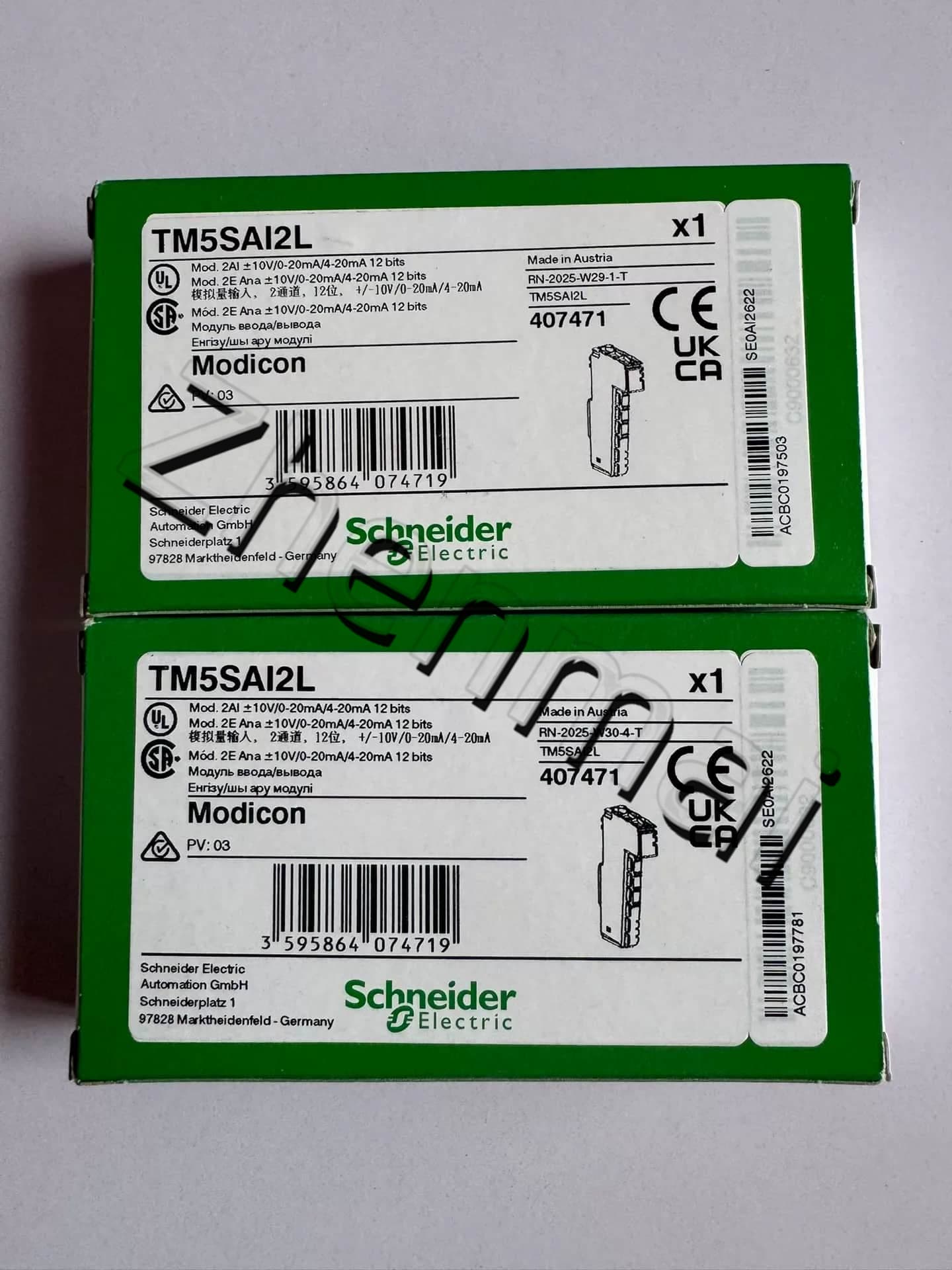 100% zbrusu nový, originální a originální Schneider TM5SAI2L Frekvenční měniče, jističe, stykače, ochranná zařízení