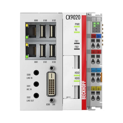 Beckhoff CX9020-0110 Embedded PC s možností montáže na DIN lištu 1 GHz Arm Cortex-A8 Ethernet Control System