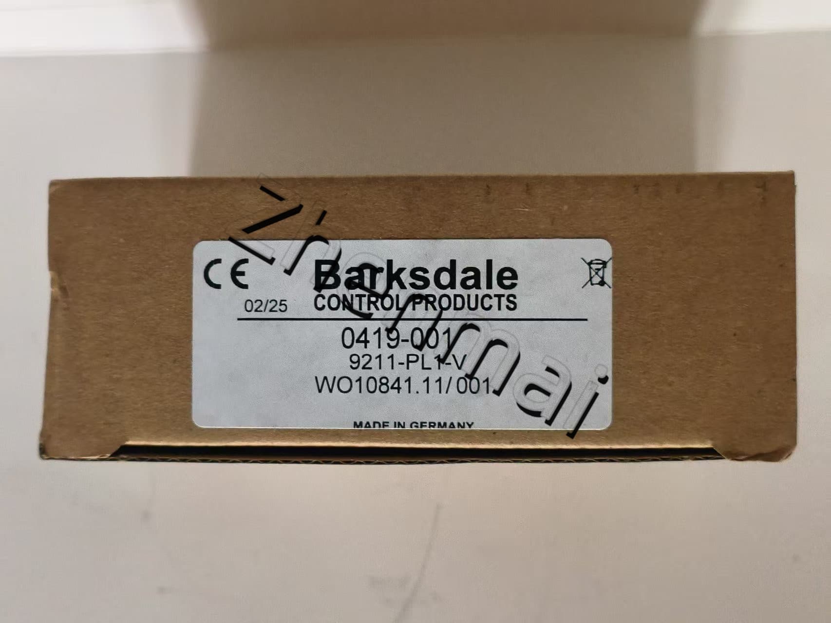 Zcela nový originál Barksdale 9211-PL1-V 0419-001 Tlakový senzor Hladinový spínač Průtokový spínač Tlakový spínač Rychlé dodání