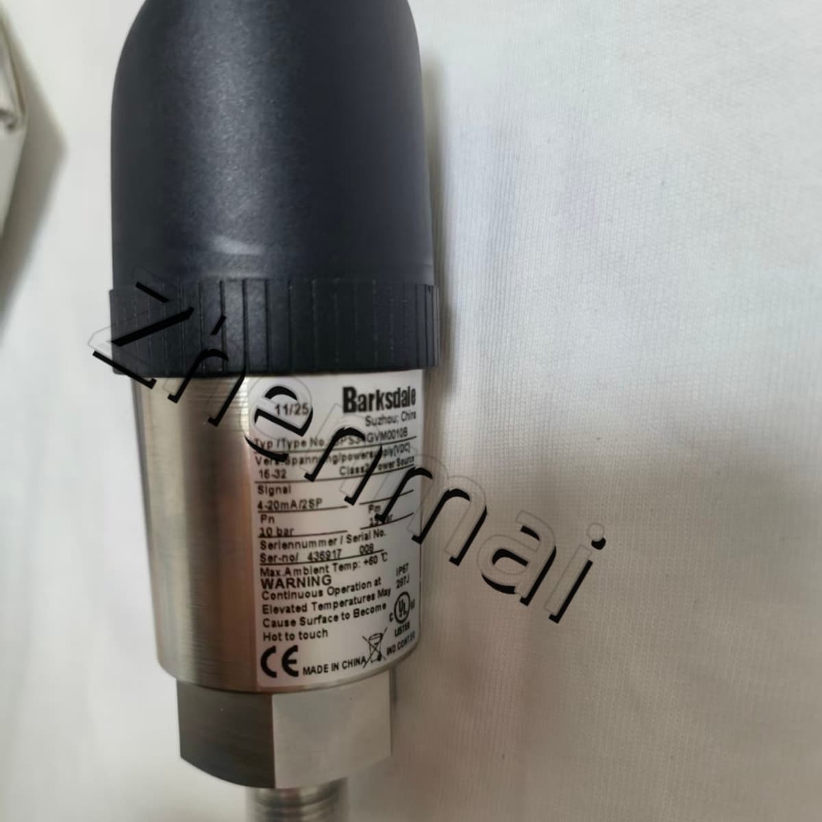 Zcela nový originál Barksdale BPS34GVM0010B Tlakový senzor Hladinový spínač Průtokový spínač Tlakový spínač Rychlé dodání