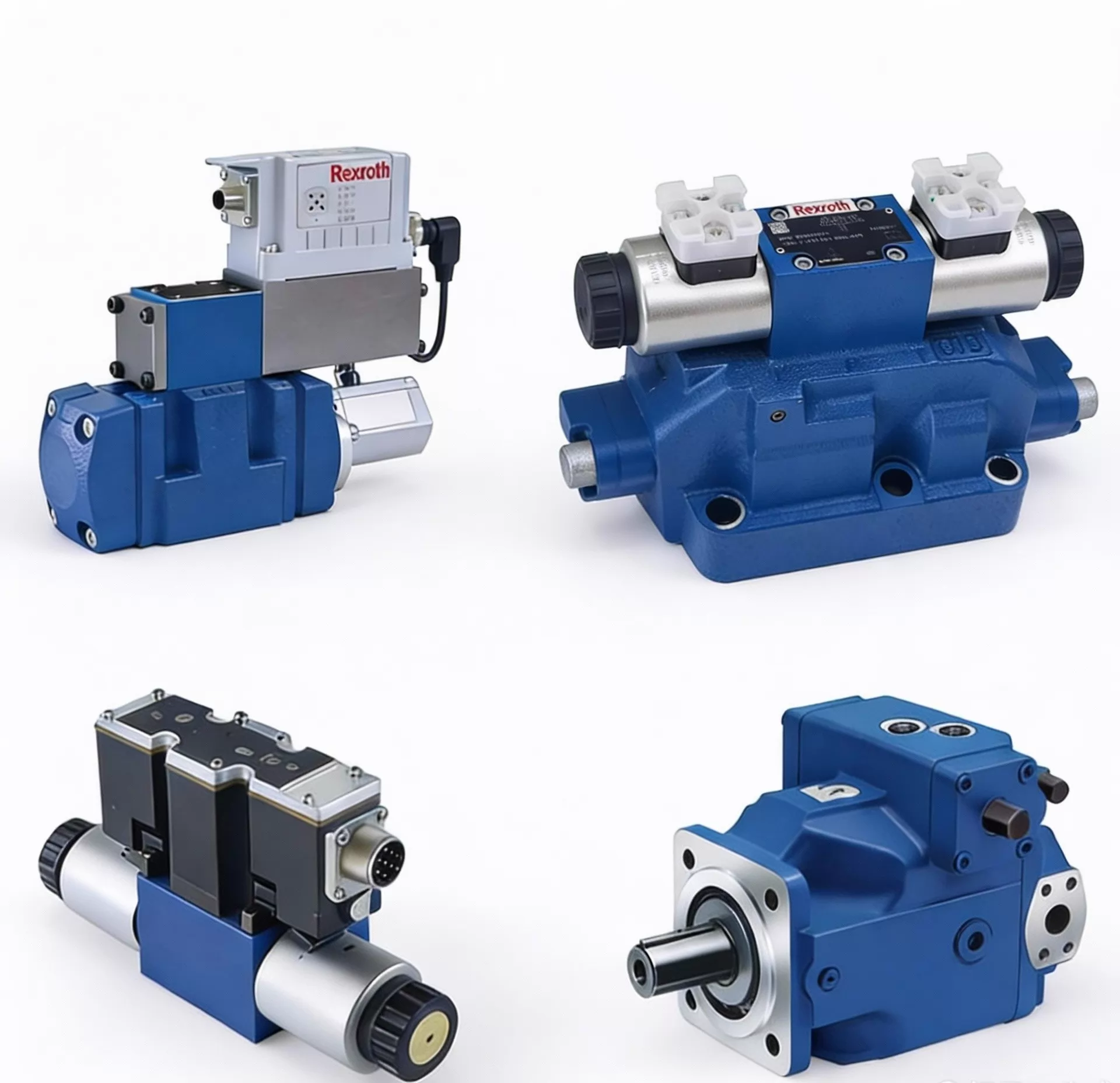 Zcela nový originální servopohon Bosch Rexroth 4WS2EM10-5275B11ET315K31EV Rychlá dodávka