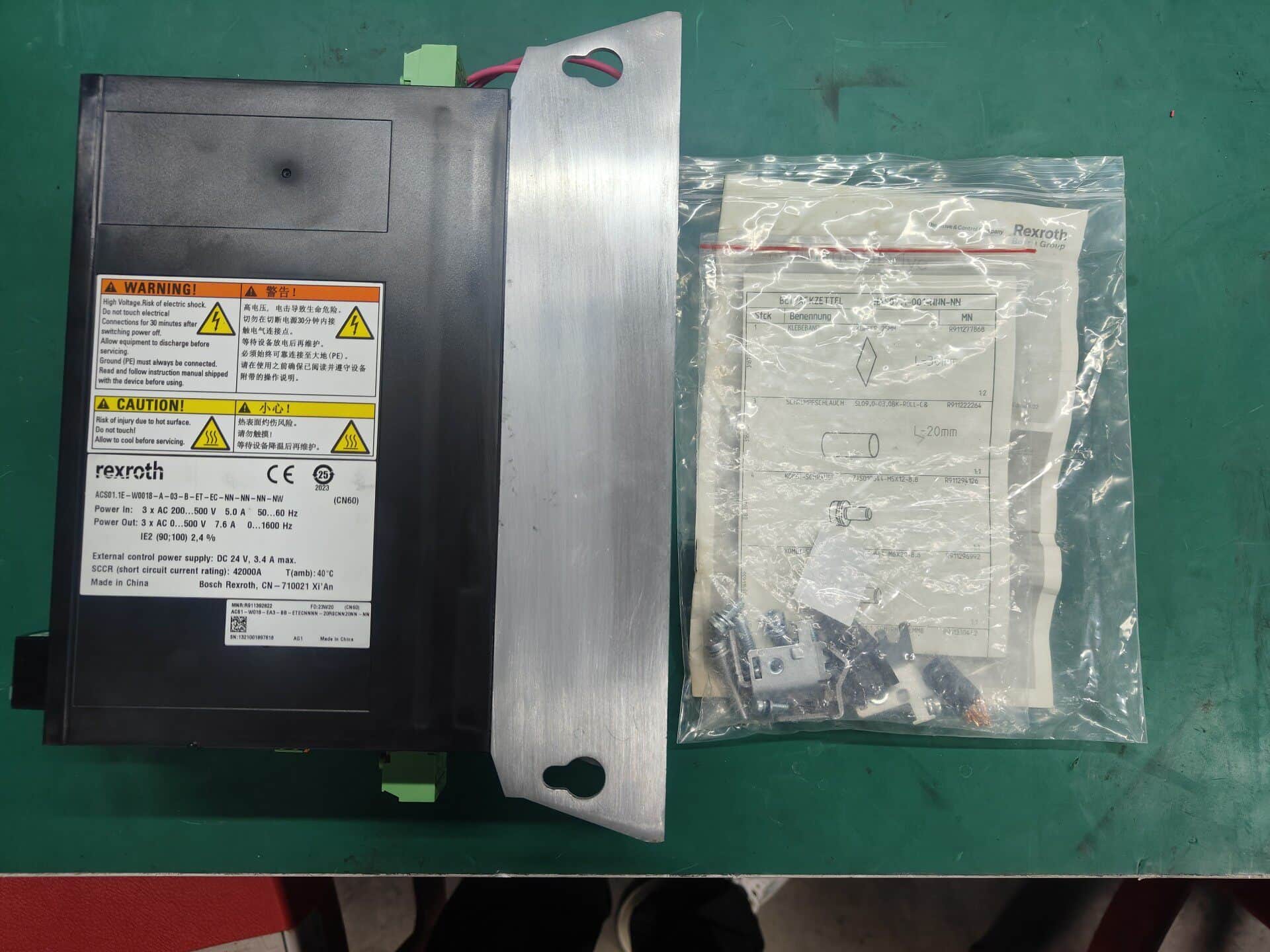 Zcela nový originální servopohon Bosch Rexroth ACS01.1E-W0018-A-03-B-ET-EC-NN-NN-NW Rychlá dodávka