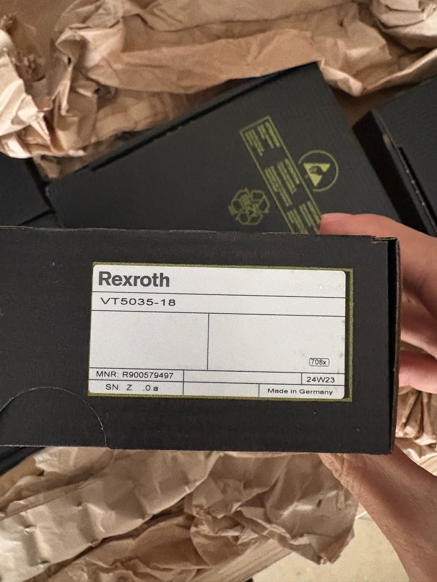 Zcela nový originální servozesilovač Bosch Rexroth, deska zesilovače VT5035-18 servomotor Rychlé dodání