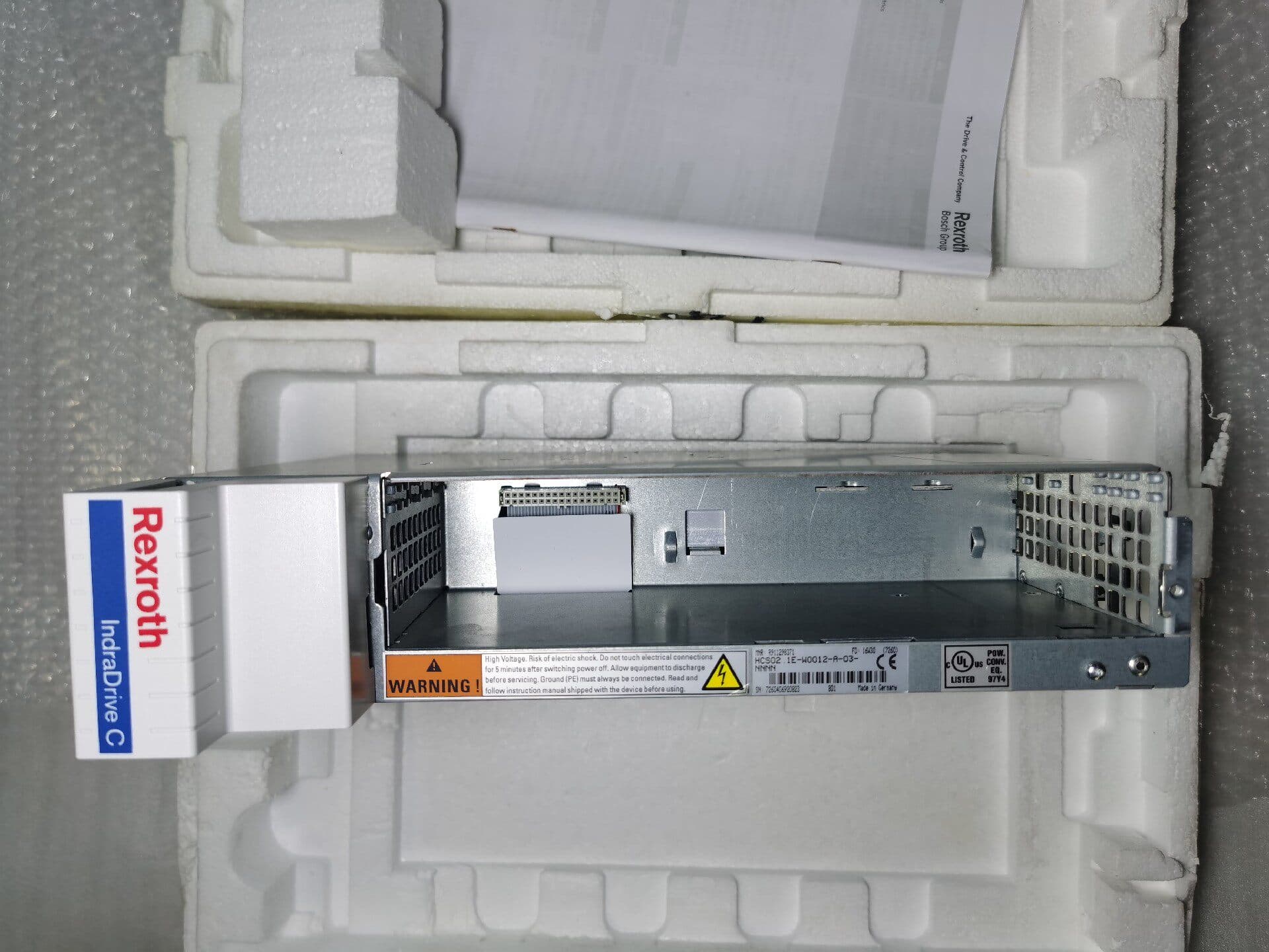 Zcela nový originální servopohon Bosch Rexroth HCS02.1E-W0012-A-03-NNNN R911298371 servomotor Rychlé dodání