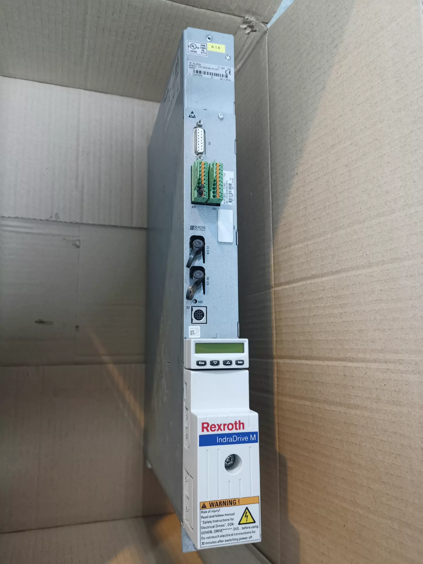 Zcela nový originální servopohon Bosch Rexroth HMS01.1N-W0036-A-07-NNNN Rychlá dodávka