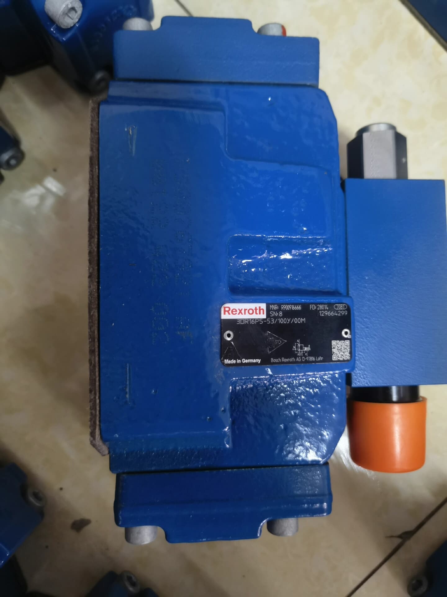 Zcela nový originální servopohon Bosch Rexroth Redukční ventil tlaku 3DR16P5-5X/200Y/00M servomotor Rychlé dodání