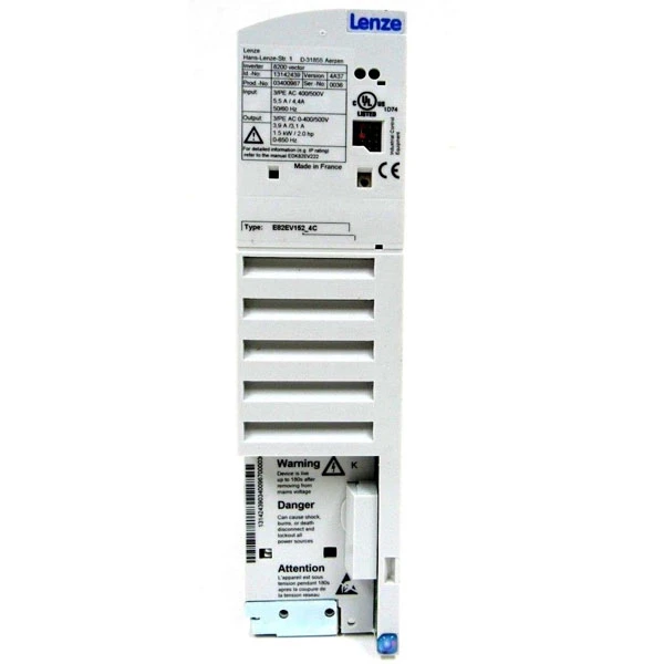 Nový originální Lenze E82EV152-4C 1,5kW invertor 380-480V DHL FedEx Fast Shipping